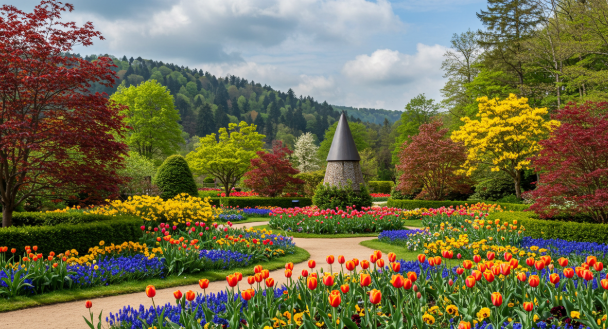 아침고요수목원