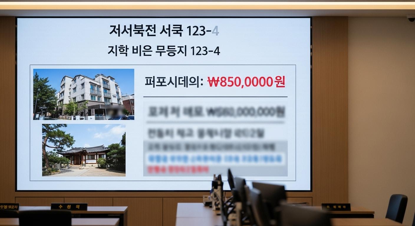 서울 부동산 경매물건 보기