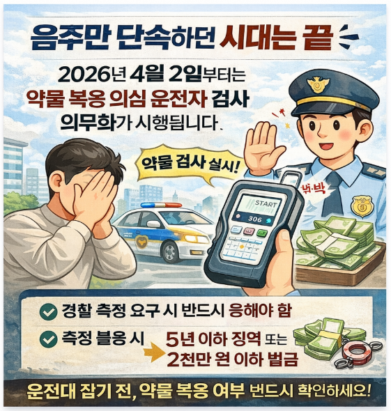 🚗 5. [2026년 운전면허 갱신 기준 변경]｜연말 대란 사라진다