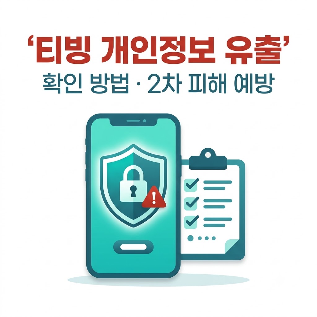 티빙 개인정보 유출 확인 방법 CI 2차 피해 예방 비밀번호 변경 정리 썸네일