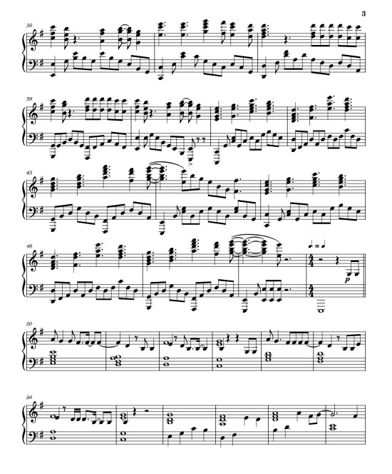 케데헌(케이팝 데몬 헌터스) 골든 악보