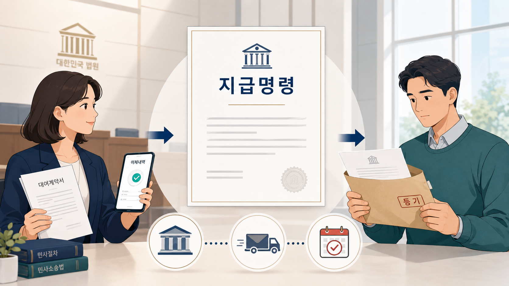 지급명령 절차 한눈에 보기