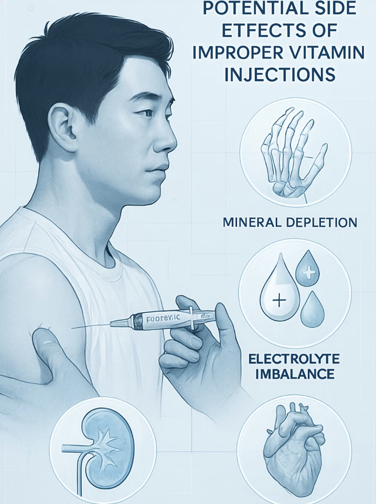 4. 단순한 영양 주사가 아니에요 (부작용)
