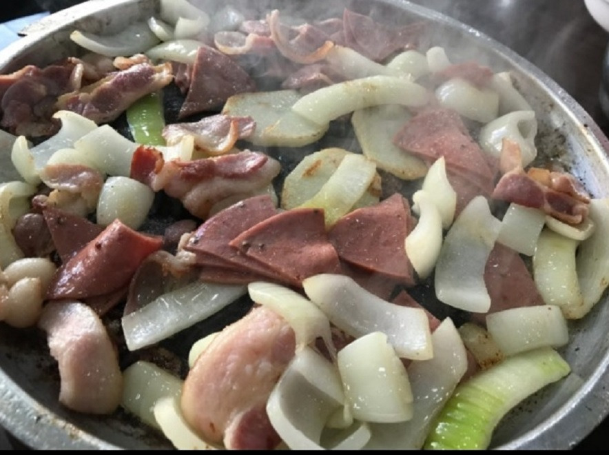 금성스테이크 부대찌개 찐 후기