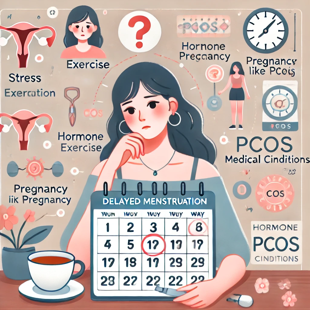 생리 늦어지는 원인과 대처법