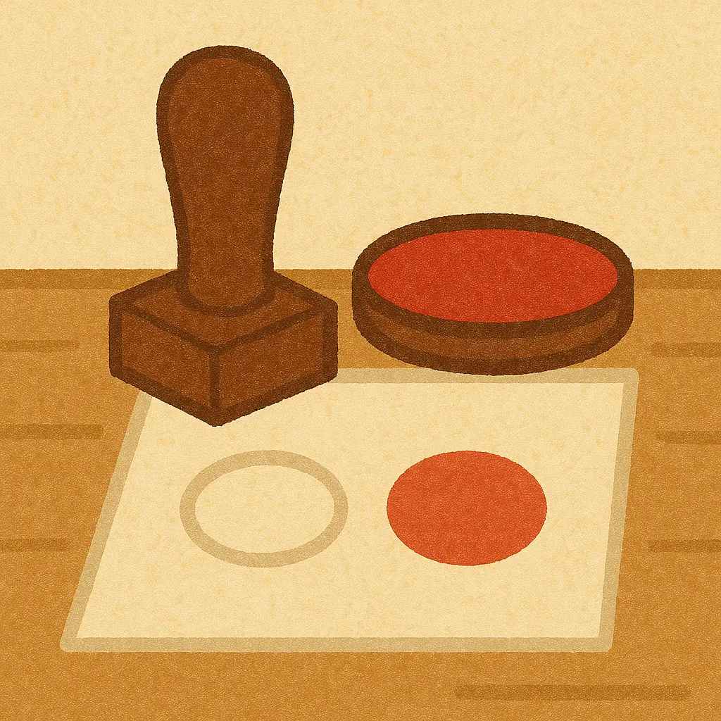 서명날인 기명날인