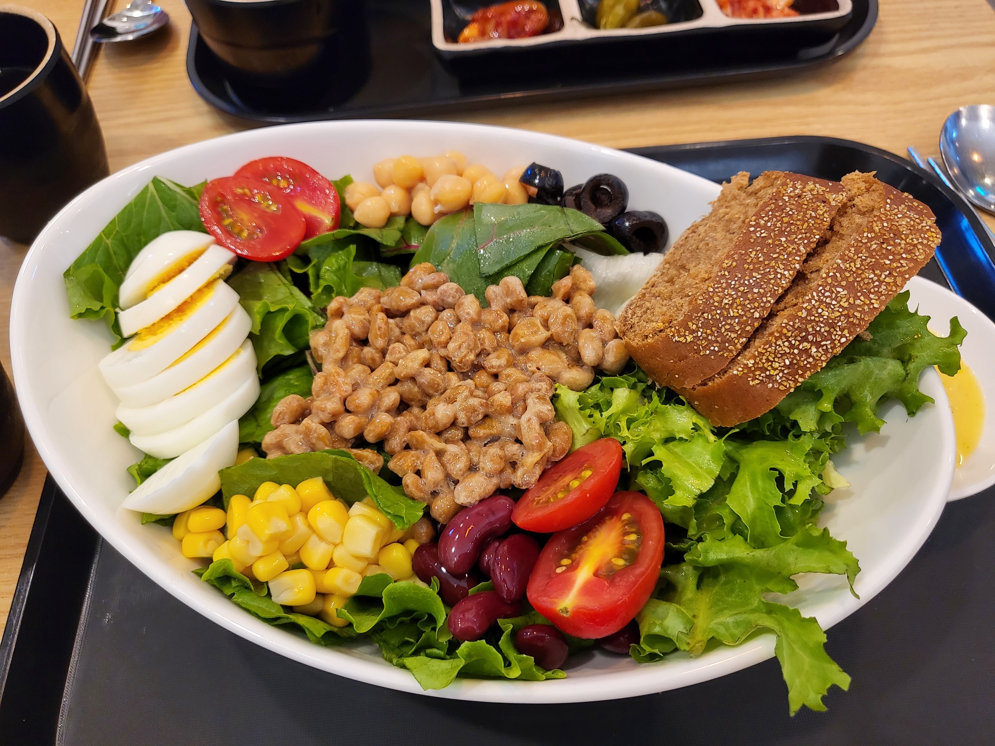 가득한끼 낫또 가득 샐러드