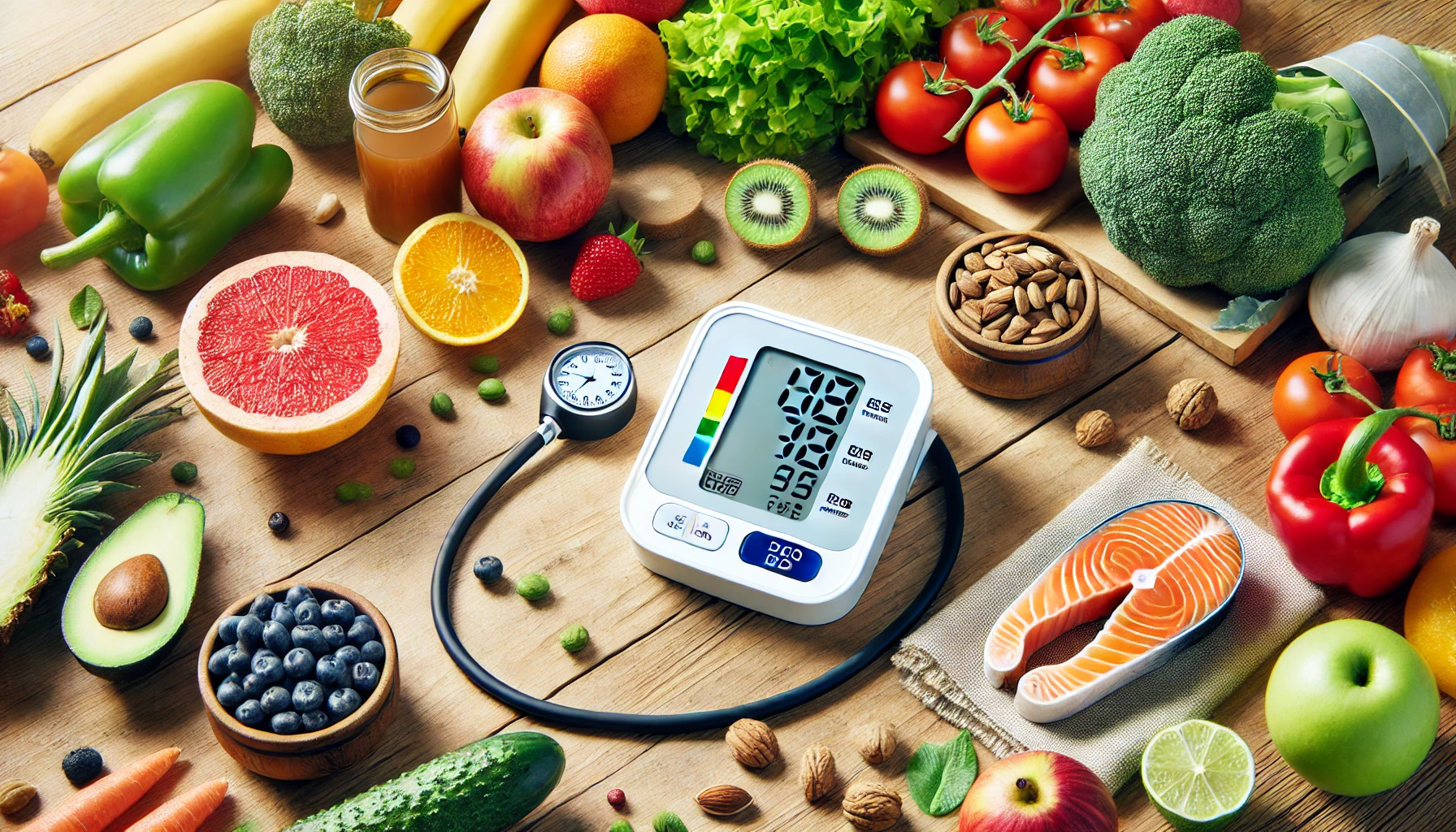 혈압 낮추는 데 효과적인 음식