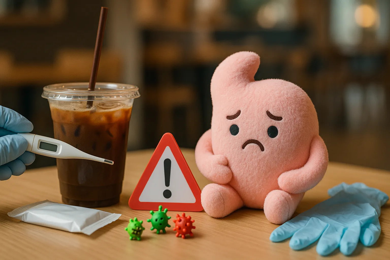 장염 걸렸을 때 음료 조심! 카페부터 길거리까지 위생 체크리스트