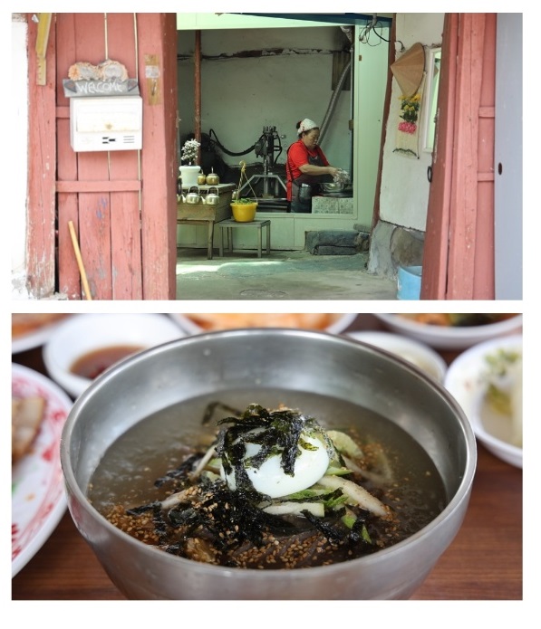 흥업매지막국수-이미순