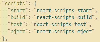 CRA로 프로젝트를 만들고 package.json을 확인해보면...