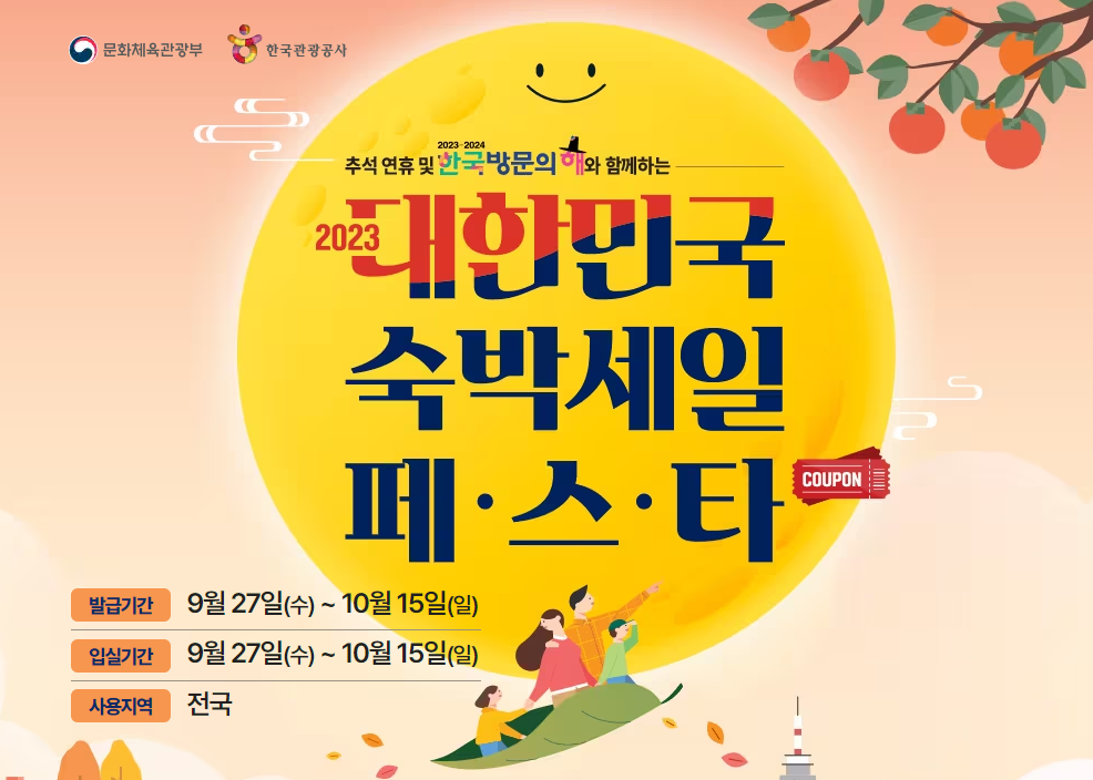 2023년 숙박세일페스타 (3만원 숙박할인권) 신청방법 알아보기