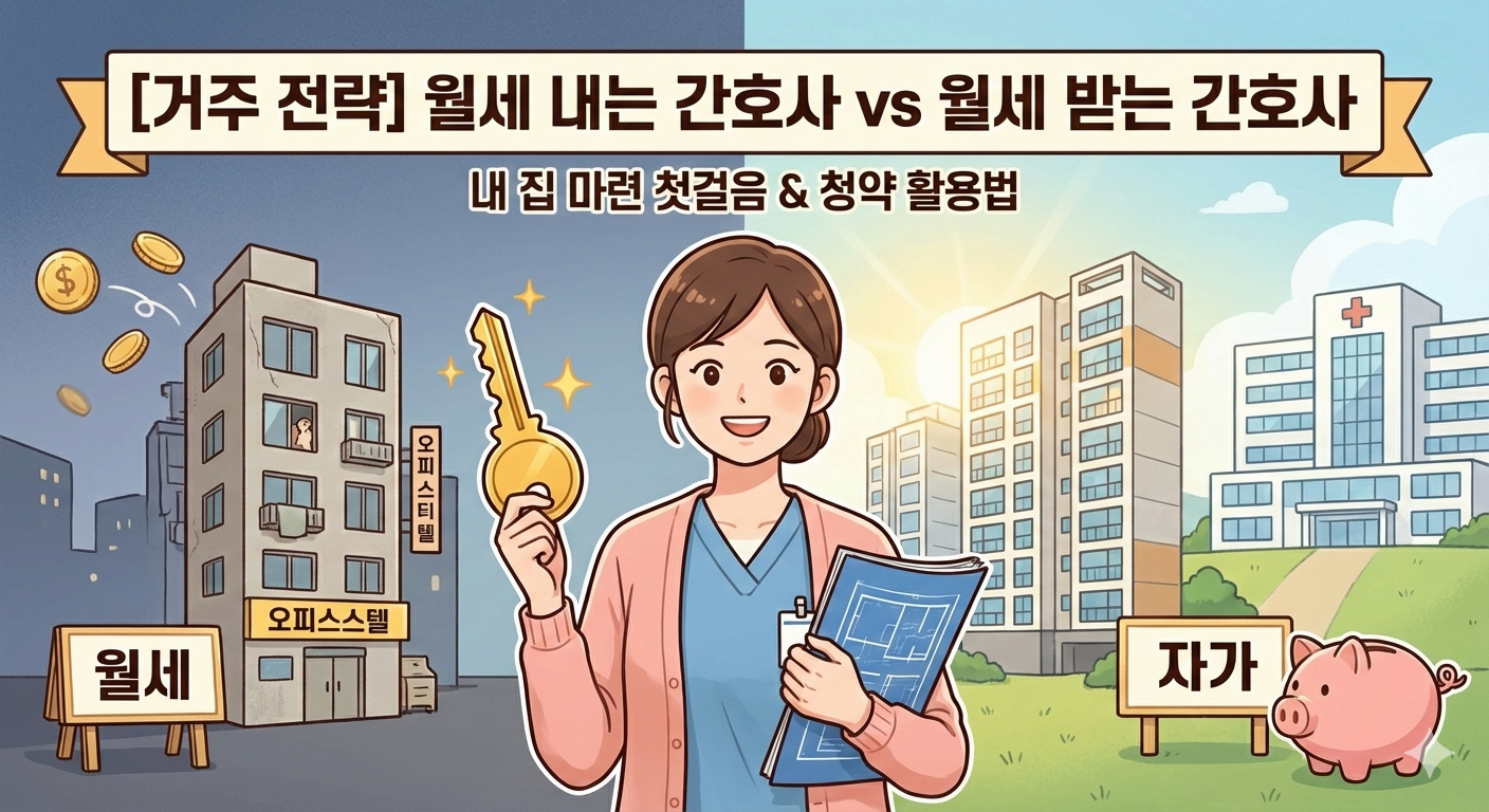 🏠 [너스앤 머니 21] 월세 내는 간호사 vs 월세 받는 간호사: 내 집 마련 첫걸음