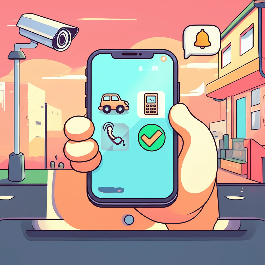 안양시 주정차단속알림 서비스 문자 수..