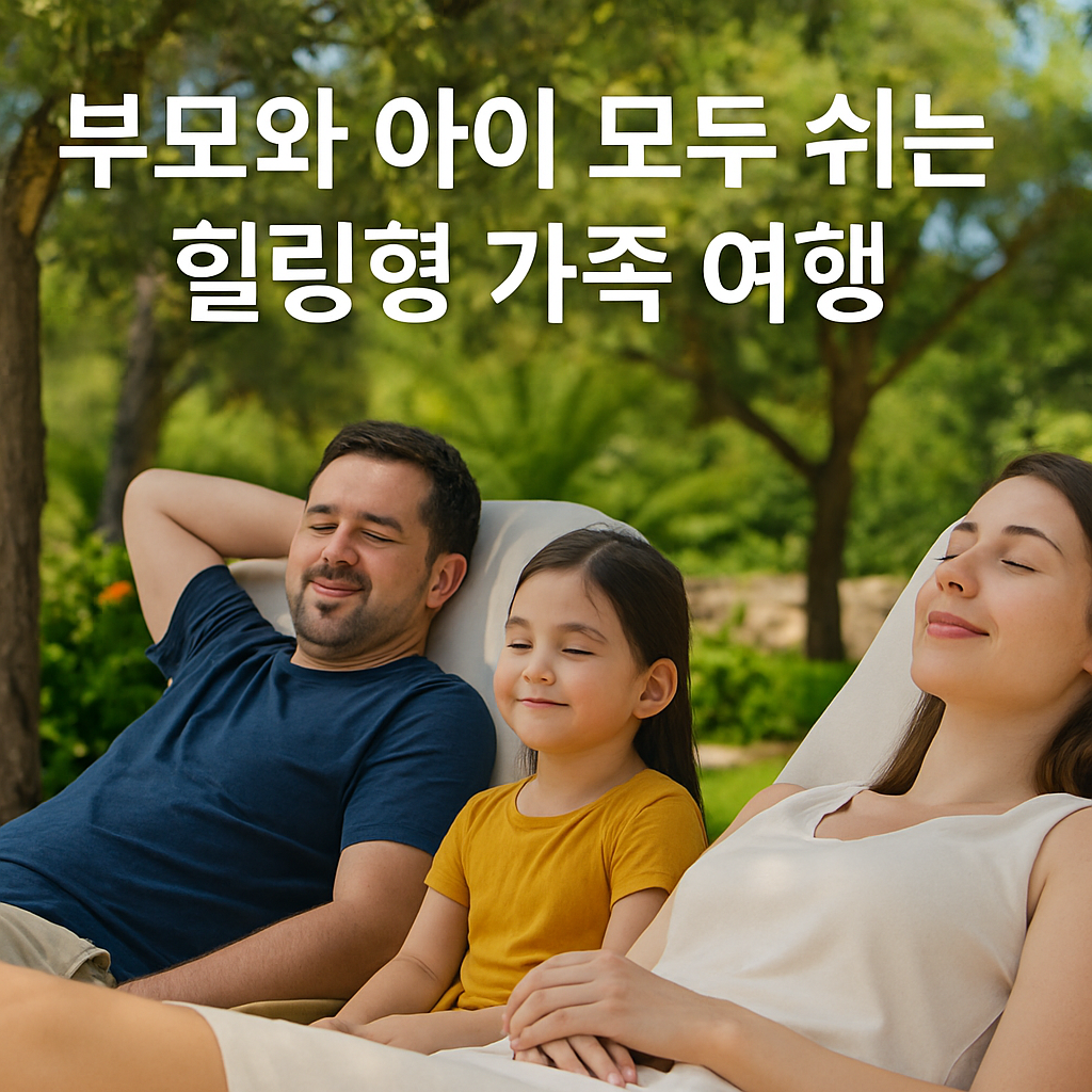 아이와 함께 힐링 여행