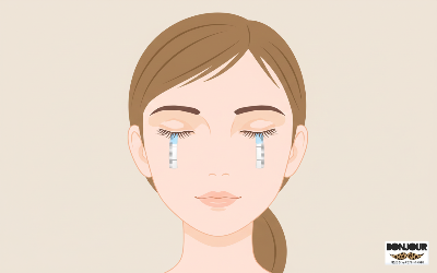 안구건조증 검사모습