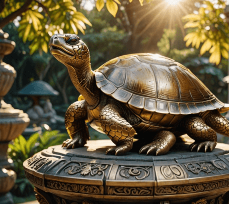 황금 거북이 그림