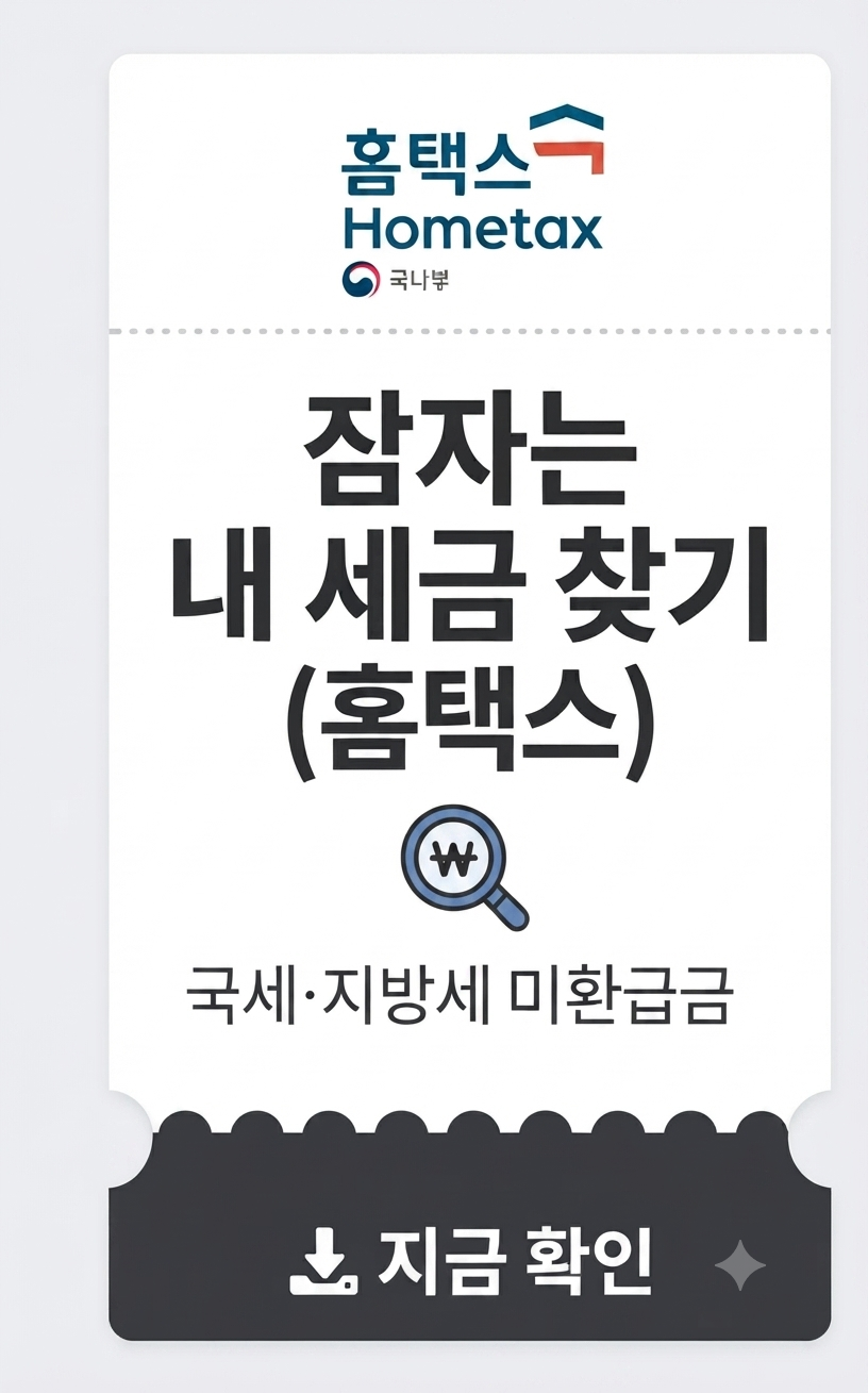 잠자는 내 세금 찾