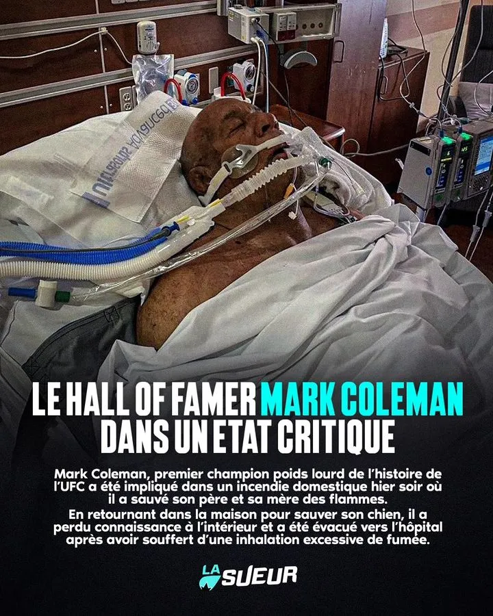 마크 콜먼 화재 혼수상태