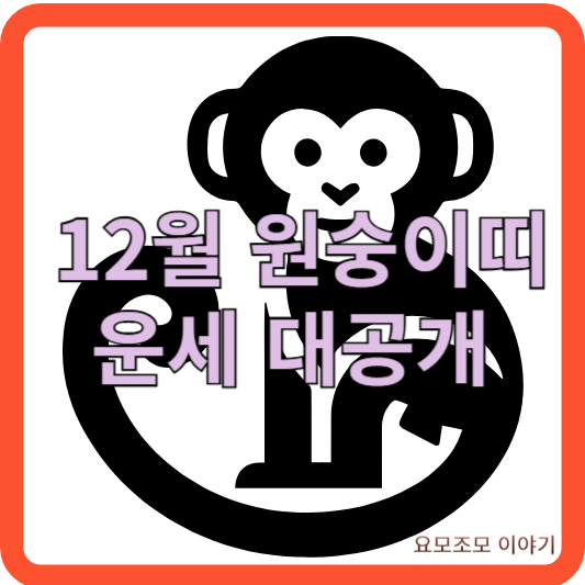 원숭이띠-운세-대공개