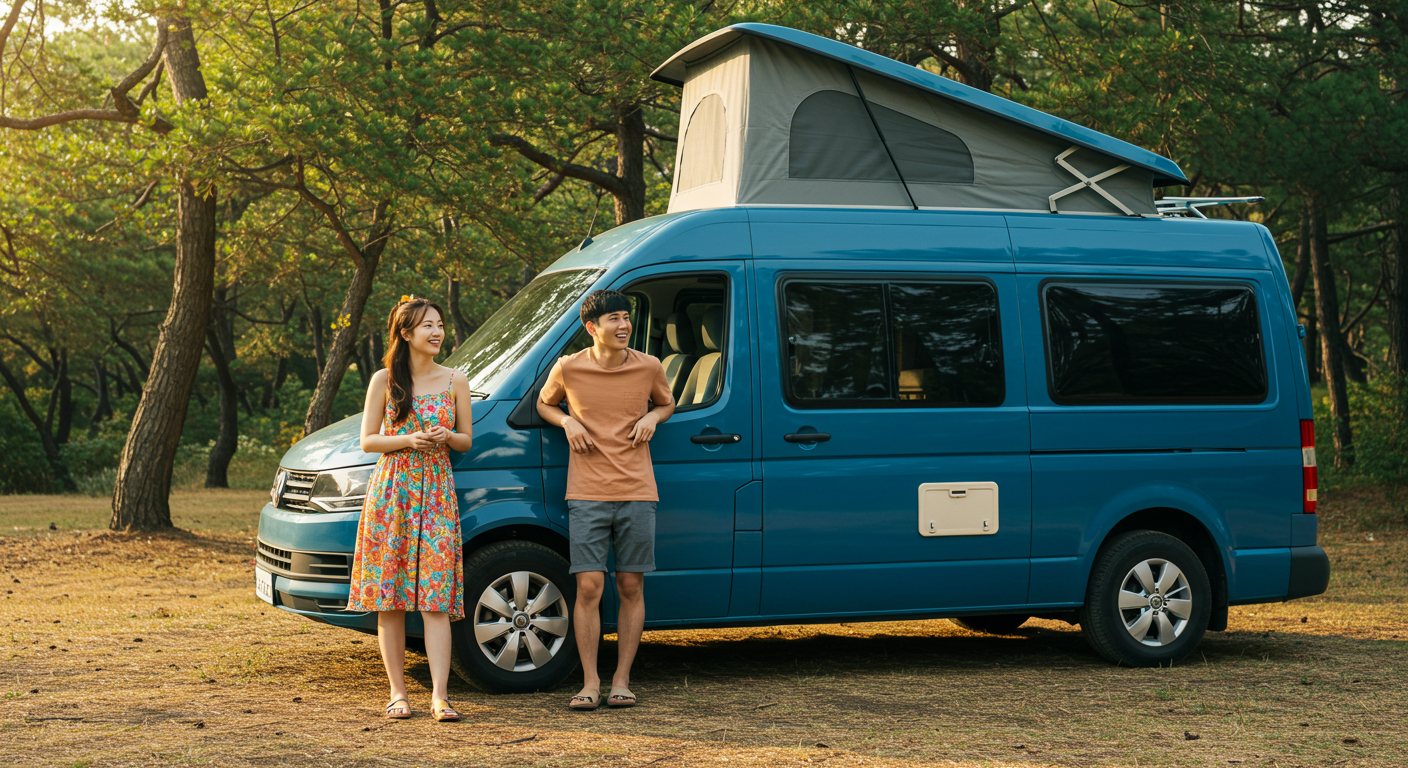 제주도 캠핑카 여행