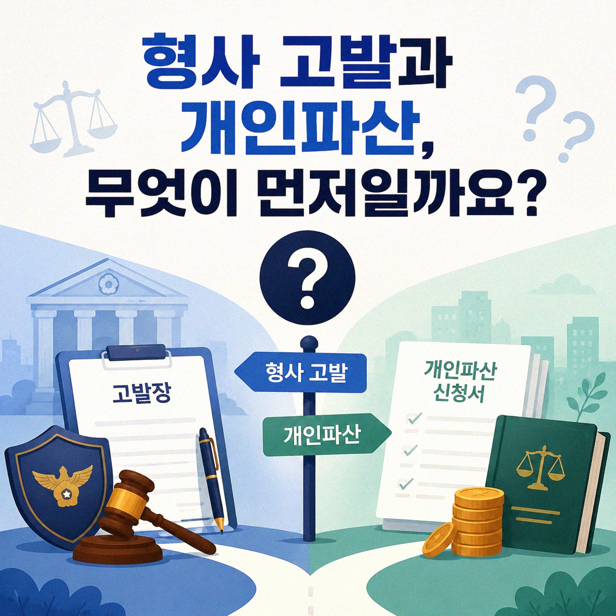 형사 고발과 개인파산 면책, 어떻게 진행될까요?