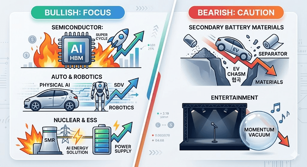 [주간 증권사 리포트 분석(26.2/23~27)] AI와 로봇의 독주, 매크로 불확실성을 뚫다