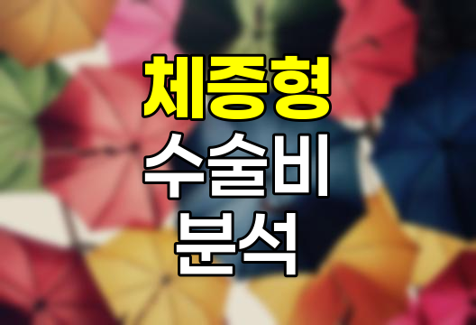 체증형 수술비의 실체와 선택 기준