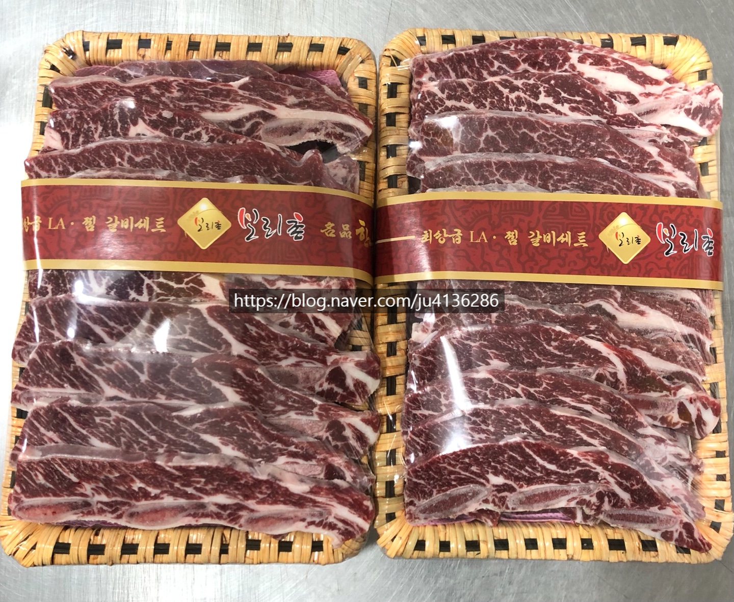 생La갈비 엘에이선물세트 미국산 소꽃갈비