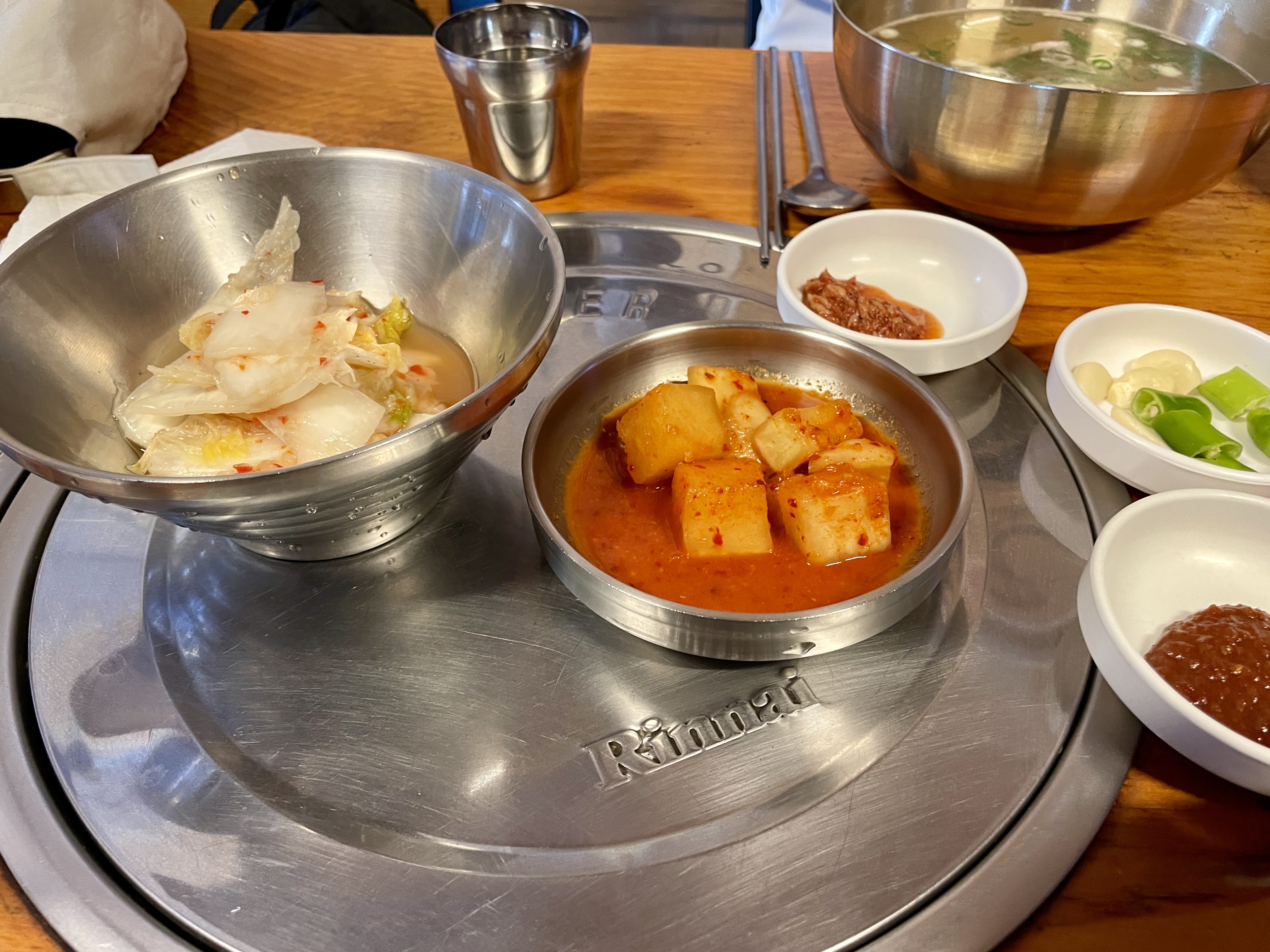 서울곰탕 기본반찬