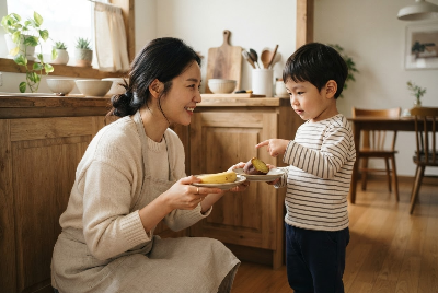 어른이 큰 기준을 정하고 그 안에서 아이가 선택하도록 하는 방법