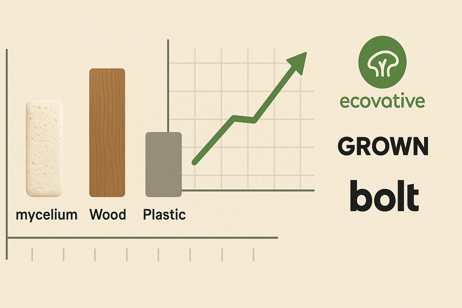 균사체 vs 스티로폼: 분해 속도비교(Ai생성이미지)