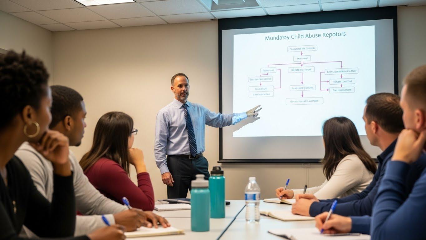 아동학대 신고의무자 교육 결과보고서