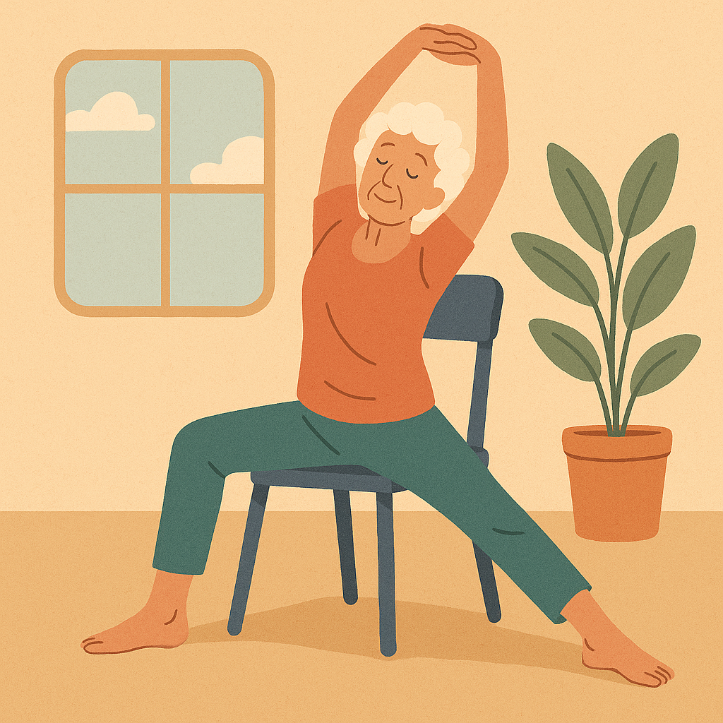 노인을 위한 실버 요가