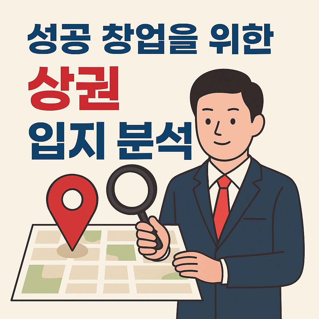 성공 창업을 위한 상권 입지 분석