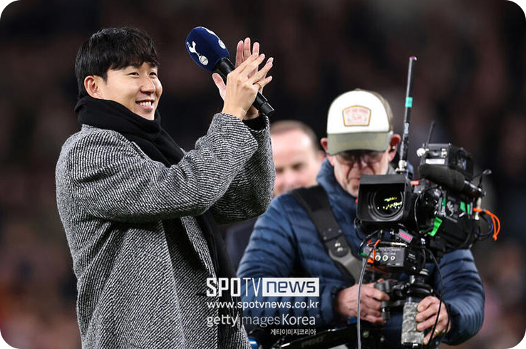 손흥민 귀환에 북런던이 울었다, 이곳은 내 집입니다가 남긴 감동 [사진=게티이미지코리아, 스포티비뉴스]
