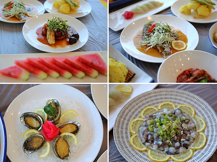 남해 다랭이마을 수국길 + 남해시장