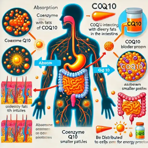코큐텐-흡수과정