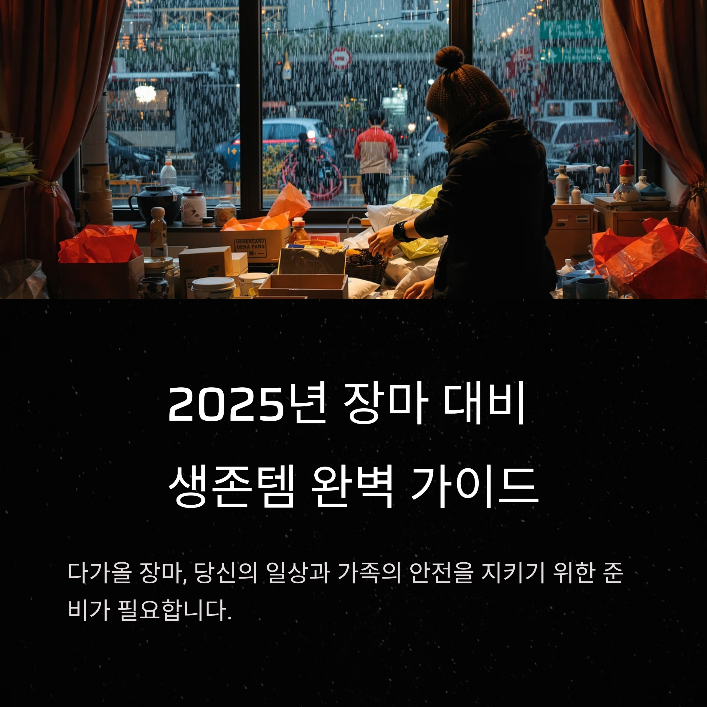 2025년 장마 대비