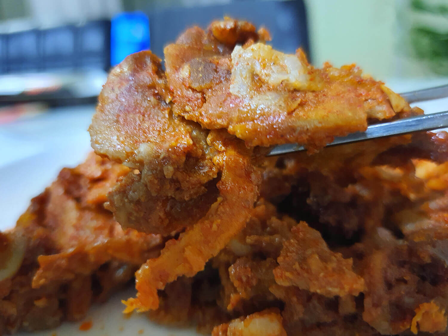 CU편의점 심야포차 직화오돌뼈 먹어본 후기8