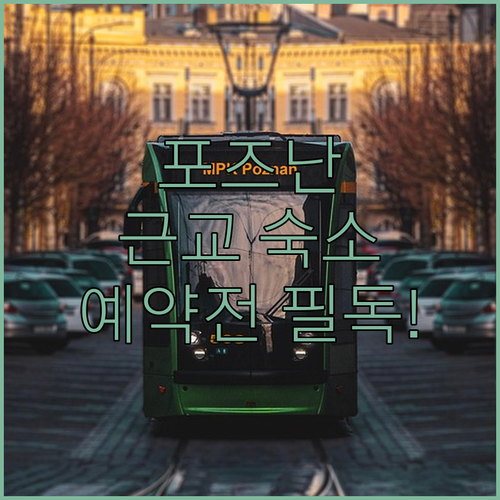 현지 분위기 가득한 폴란드 포즈난 근..