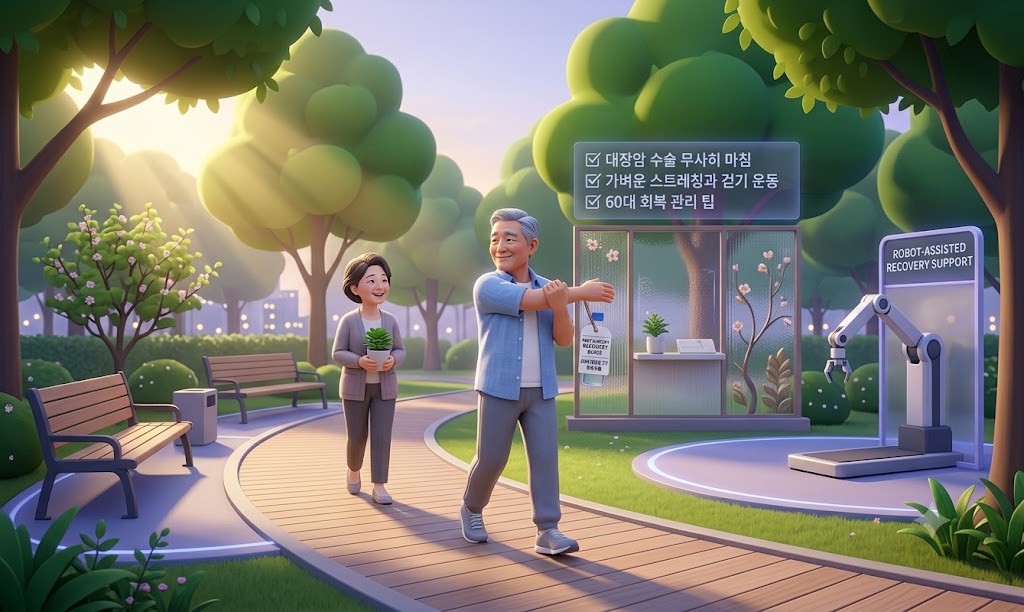 대장암 수술 후 걷기 운동