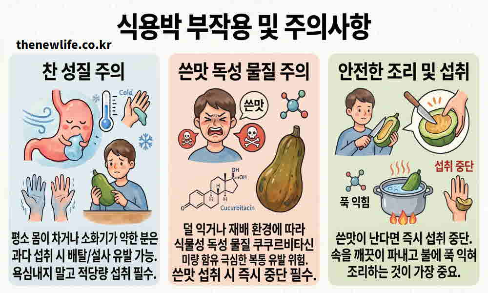 식용박 효능 부작용