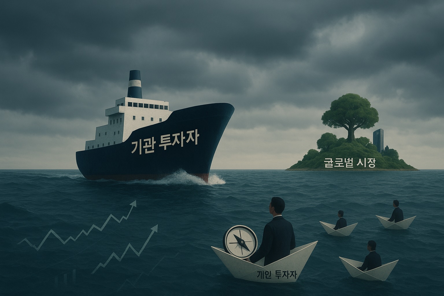 왜 기관들은 해외, 특히 미국으로 향하는가?