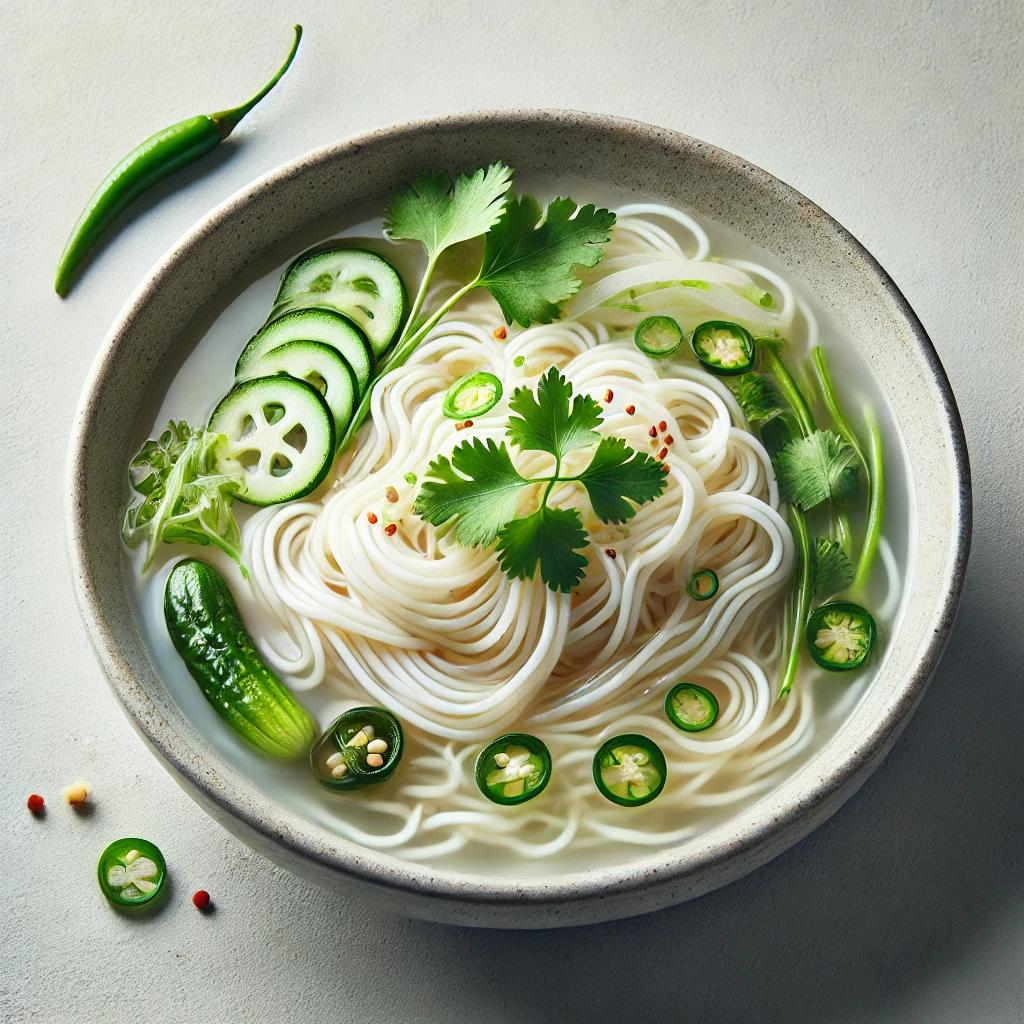 백김치말이국수