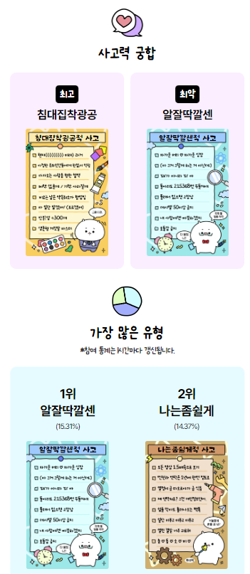 적 사고 테스트