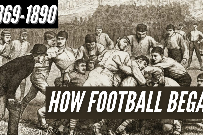 미식축구의 역사 – 기원부터 현대 NFL까지 총정리