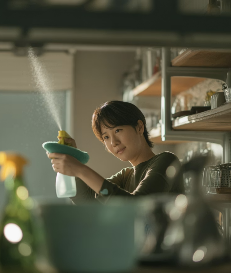 흔적을 지우는 완벽한 대청소