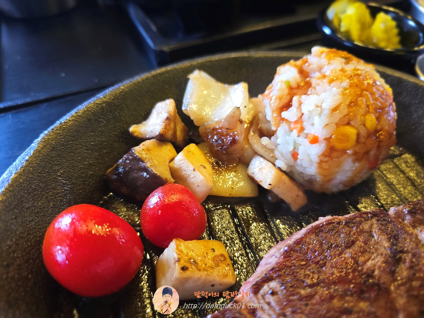 프리미엄 부채살 스테이크 세트 메뉴