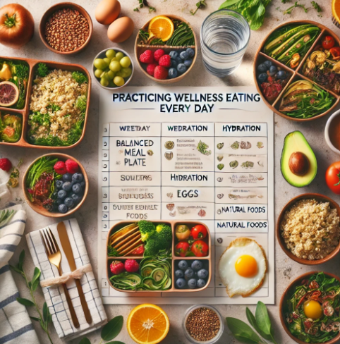 웰니스 식단 실천